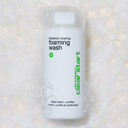 Breakout clearing foaming wash