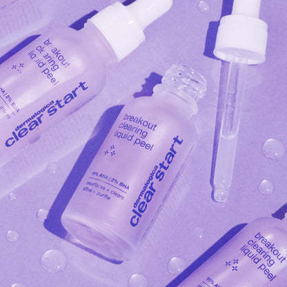 Breakout clearing liquid peel